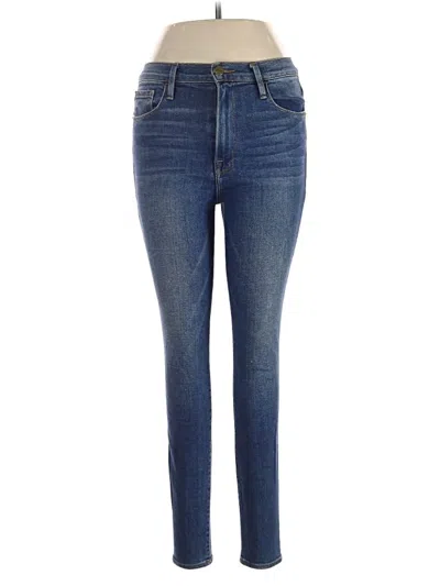 Pre-owned Frame Jeans In Blue