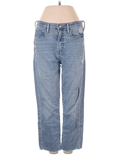 Pre-owned Frame Jeans In Blue