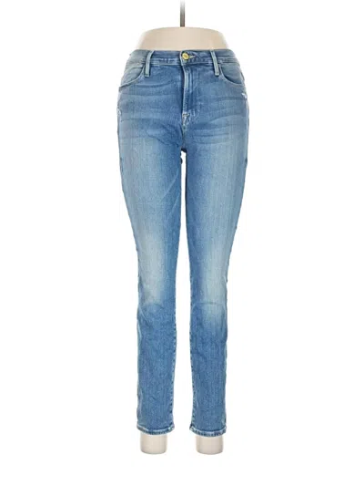 Pre-owned Frame Jeans In Blue