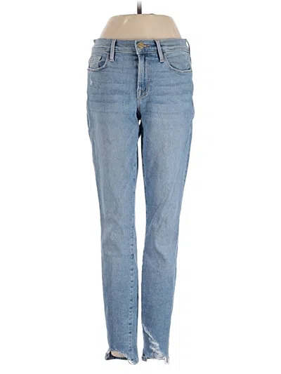 Pre-owned Frame Jeans In Blue
