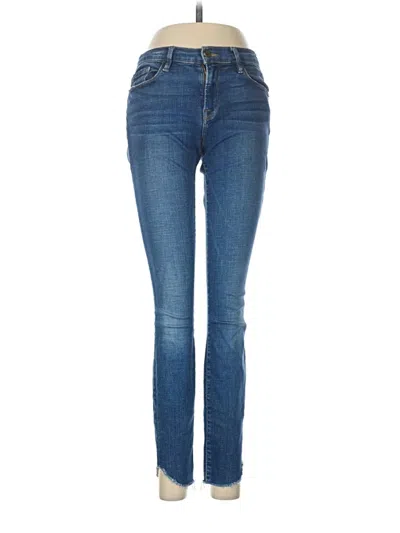 Pre-owned Frame Jeans In Blue