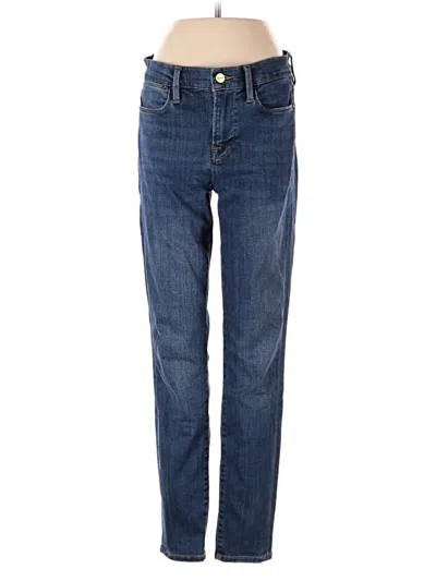 Pre-owned Frame Jeans In Blue