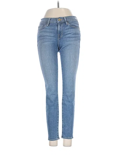 Pre-owned Frame Jeans In Blue