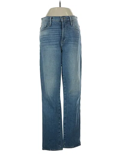 Pre-owned Frame Jeans In Blue