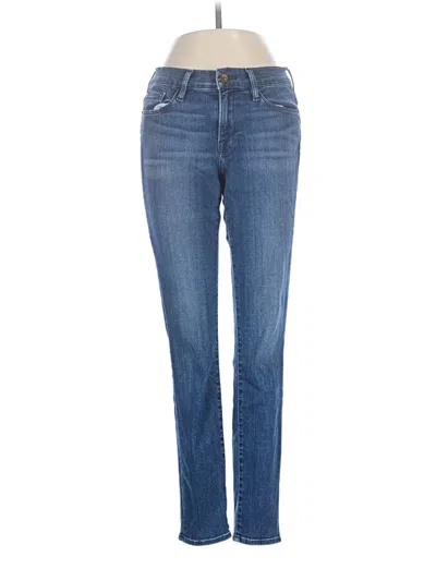 Pre-owned Frame Jeans In Blue