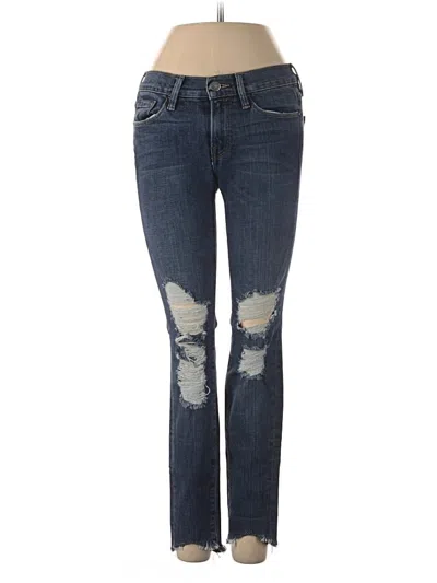 Pre-owned Frame Jeans In Blue