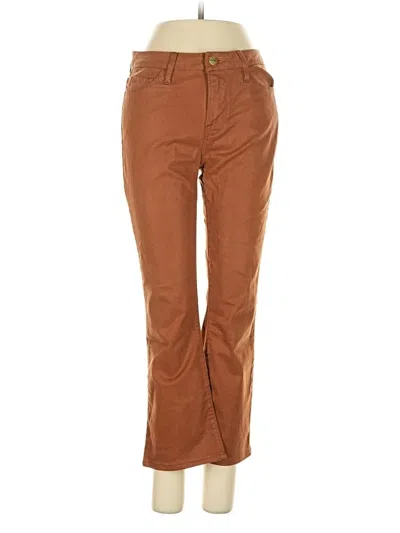 Pre-owned Frame Jeans In Brown