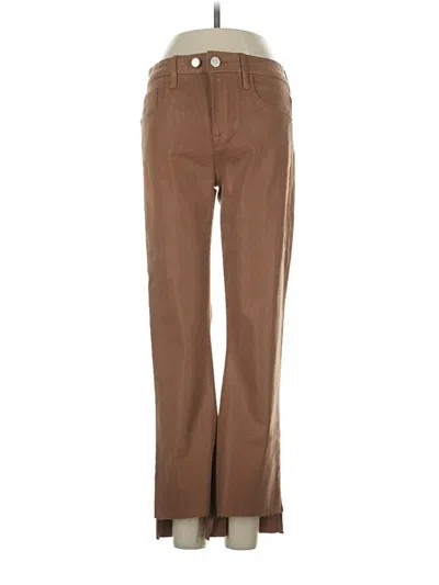 Pre-owned Frame Jeans In Brown