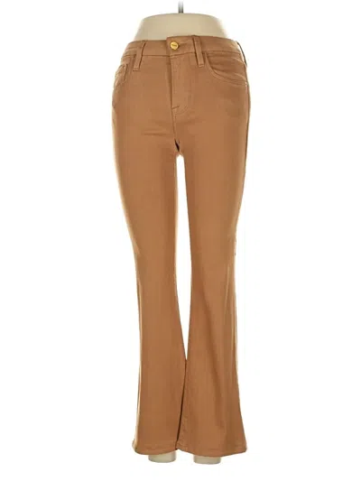 Pre-owned Frame Jeans In Brown
