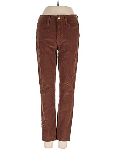 Pre-owned Frame Jeans In Brown