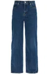 Frame Jeans Cropped Le Jane Ankle In Blue