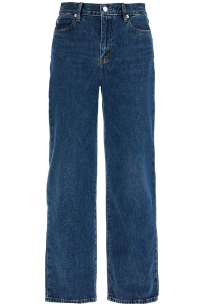 Frame Jeans Cropped Le Jane Ankle In Blue