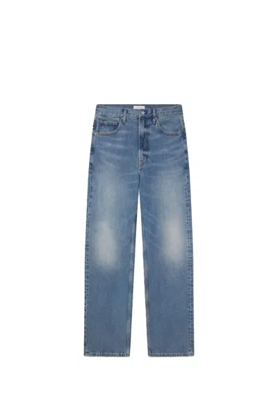 Frame The Boxy Jeans In Blue