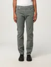 Frame L'homme Slim Fit Five-pocket Twill Pants In Gray