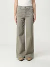 Frame Le Slim Palazzo Patch Pocket High Waist Wide Leg Jeans In Gray