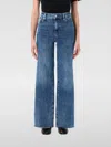 Frame Blue Le Slim Palazzo Raw Hem Jeans