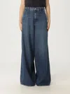 Frame Jeans  Woman Color Denim In Blue