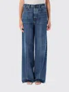Frame High-rise Wide-leg Jeans In Blue
