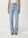 Frame Jeans  Woman Color Denim In Blue
