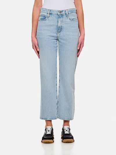FRAME JEANS FRAME WOMAN COLOR GNAWED BLUE,H17298011