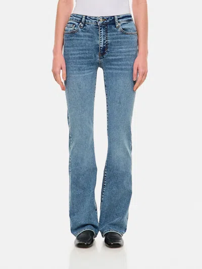 Frame Jeans  Donna Colore Azzurro In Blue