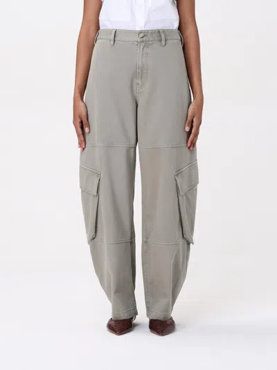 Frame Jeans  Woman Color Green In Grün