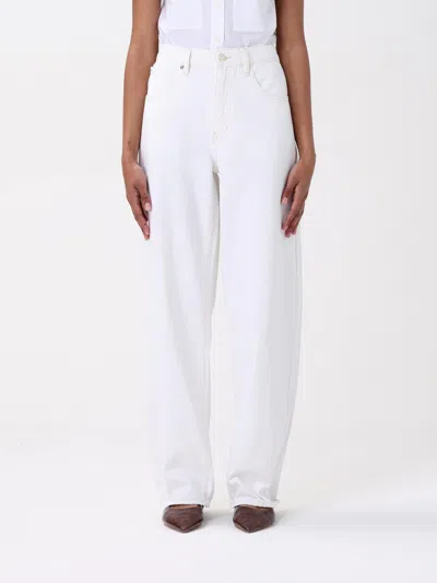 FRAME JEANS FRAME WOMAN COLOR WHITE,G45045001