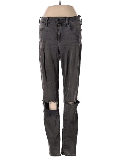 Pre-owned Frame Jeans In Gray