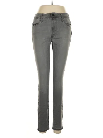 Pre-owned Frame Jeans In Gray