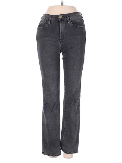 Pre-owned Frame Jeans In Gray