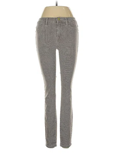 Pre-owned Frame Jeans In Gray