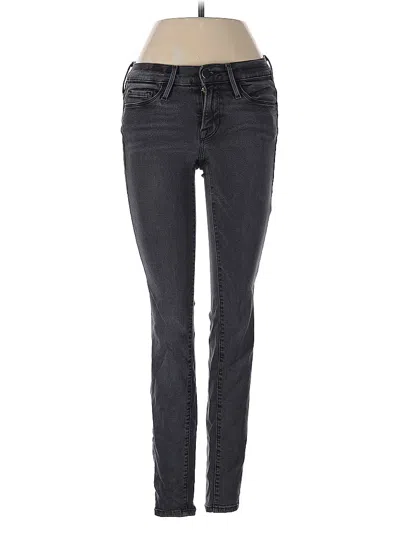 Pre-owned Frame Jeans In Gray