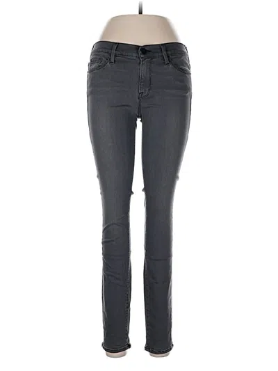 Pre-owned Frame Jeans In Gray