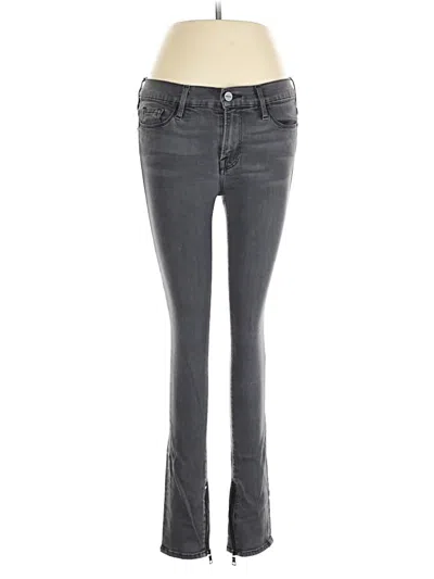 Pre-owned Frame Jeans In Gray