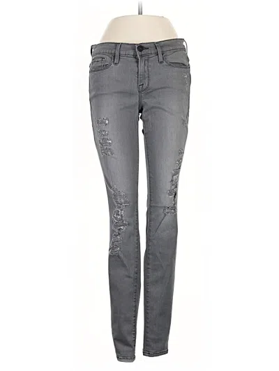 Pre-owned Frame Jeans In Gray