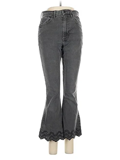 Pre-owned Frame Jeans In Gray