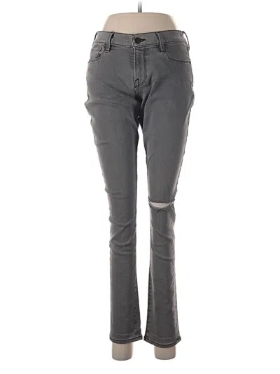 Pre-owned Frame Jeans In Gray