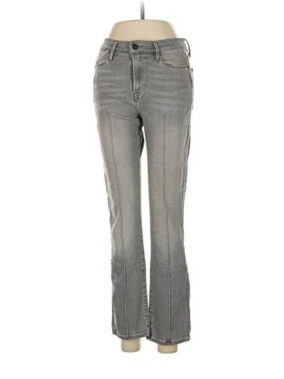 Pre-owned Frame Jeans In Gray