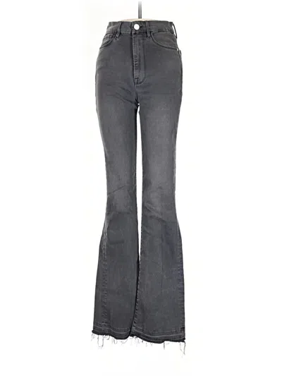 Pre-owned Frame Jeans In Gray