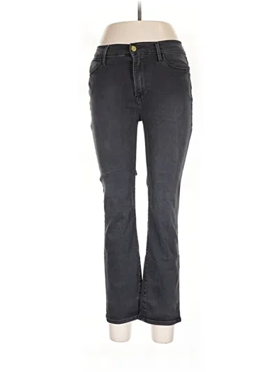 Pre-owned Frame Jeans In Gray