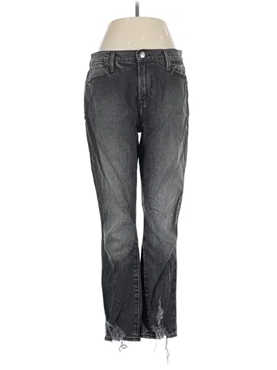 Pre-owned Frame Jeans In Gray