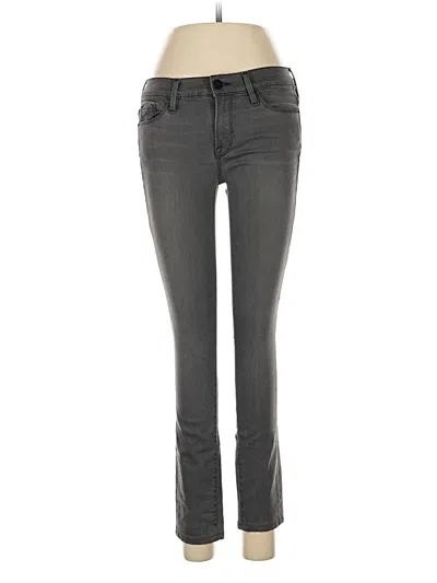 Pre-owned Frame Jeans In Gray