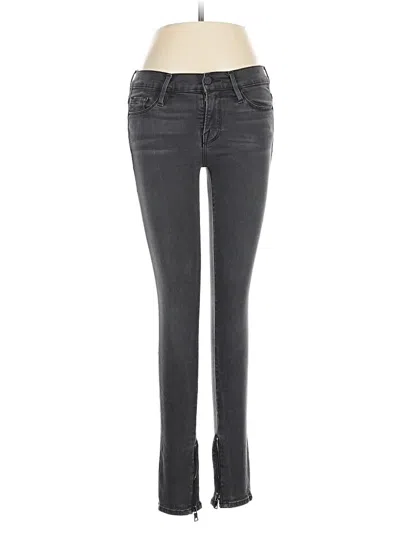 Pre-owned Frame Jeans In Gray
