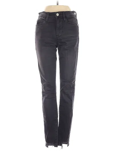 Pre-owned Frame Jeans In Gray