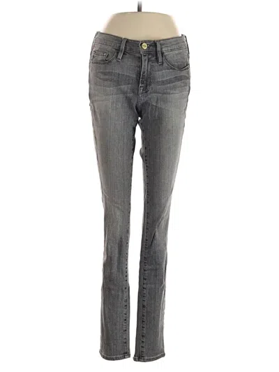 Pre-owned Frame Jeans In Gray