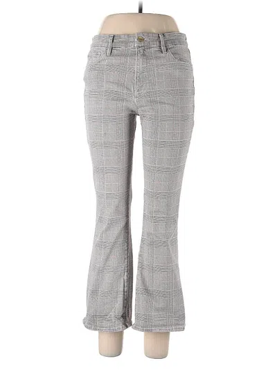 Pre-owned Frame Jeans In Gray