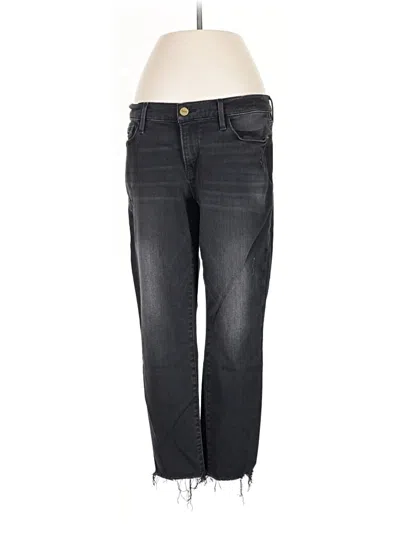 Pre-owned Frame Jeans In Gray