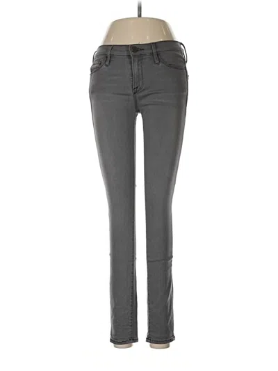 Pre-owned Frame Jeans In Gray