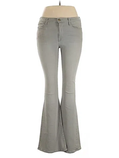 Pre-owned Frame Jeans In Gray