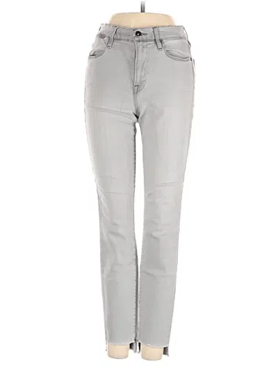 Pre-owned Frame Jeans In Gray